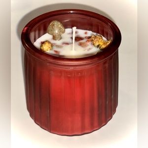 Red Crystal Candle Pear Cider